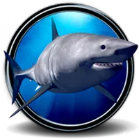 Great White Shark Real 3D icon