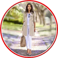 Women Coat Photo Montage-Long icon