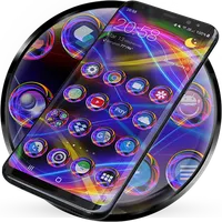 Theme Launcher - Neon Abstract icon