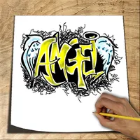 How to Draw Graffiti 3D icon