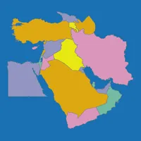 Middle East Map Puzzle icon