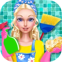 Fashion Doll - House Cleaning icon