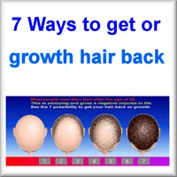 7 Ways to get hair back. icon