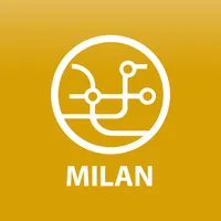 Public transport map Milan icon