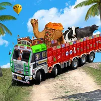 Indian Animals Truck Transport icon