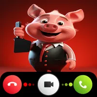 Piggy - video call & chat game icon