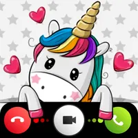 Unicorn Prank Video Call app icon