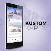 Kustom Kards Theme for KLWP icon