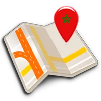 Map of Morocco offline icon