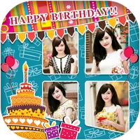 Birthday Collage Maker icon