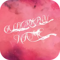 Name Art - Calligraphy Font icon