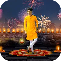diwali photo editor icon