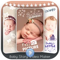 Baby Story Photo Video Maker icon