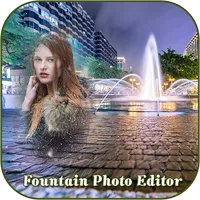 Water Fountain Photo Frame Pho icon