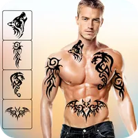 Tattoo on Photo : Design Maker icon
