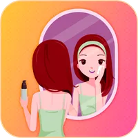 Mirror makeup icon