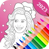 Colors: B Movie Coloring Book icon