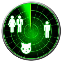 Radar Scanner People Joke icon