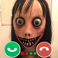 Momo Spooky horror Call Prank icon