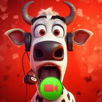 Cow Mod Call & Chat Game icon