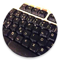 Swedish hardware dvorak layout icon