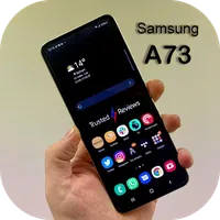 Samsung A73 Launcher Wallpaper icon