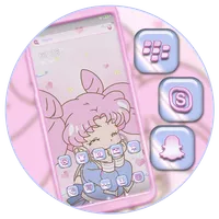 Kawaii Cute Girl Theme icon