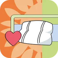 Søskende på hospitalsbesøg icon