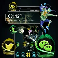 Hip Hop Dance Launcher Theme icon