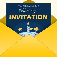 Invitation card Maker, Design icon