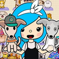 Toca Boca Blue Lady Wallpapers icon