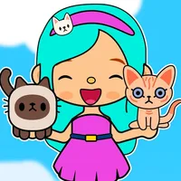 Toca Boca Lady Cats Wallpapers icon