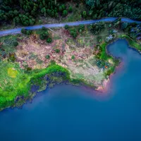 Peaceful river icon