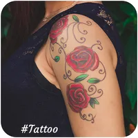 Tattoo my photo editor icon