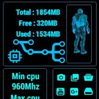 TECHNOJAR.V2 KLWP THEME (LANDS icon
