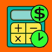 Payment work hours calculator icon