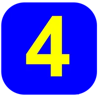 Line of 4 icon