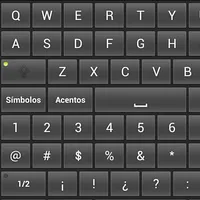 Teclado simple icon