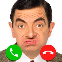 Video call Mr Bean prank icon