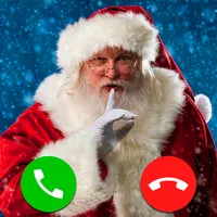 Video call Santa prank icon