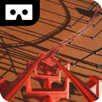 Roller coaster VR POV 3D icon