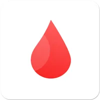 Blood in a tip icon