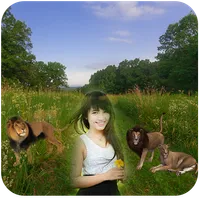 Wild Animal Photo Editor icon