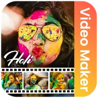 Holi Video Maker With Song icon