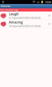 Kido iLog screenshot 2