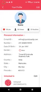 Sportobuddy App screenshot 5