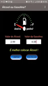 Etanol ou Gasolina? Qual será  screenshot 0