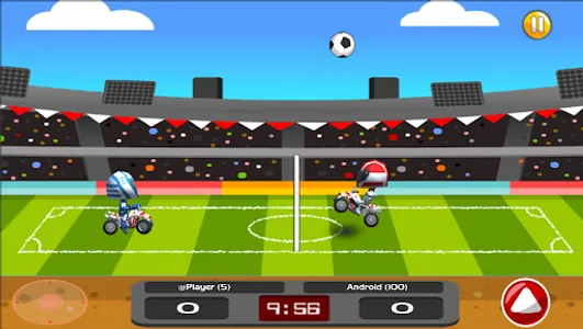 BikeSoccer screenshot 0