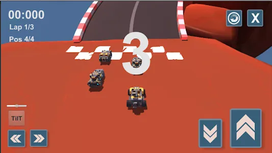 SpaceCar Racer screenshot 0