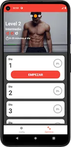 Men's Abs Fitness App screenshot 1